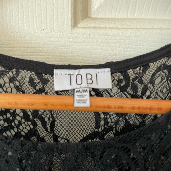 Tobi black dress size medium. - Picture 2 of 4